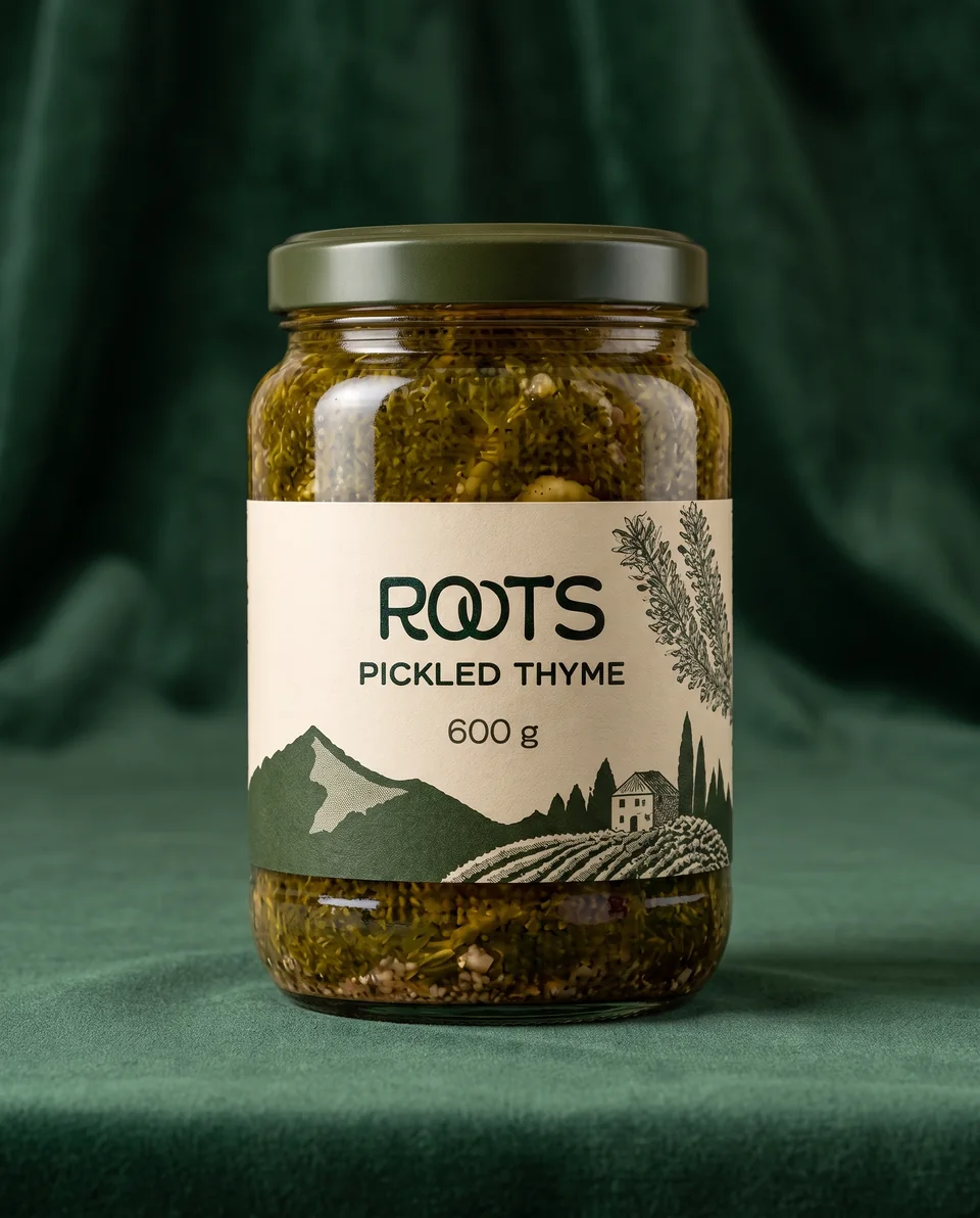 ROOTS Pickled Thyme