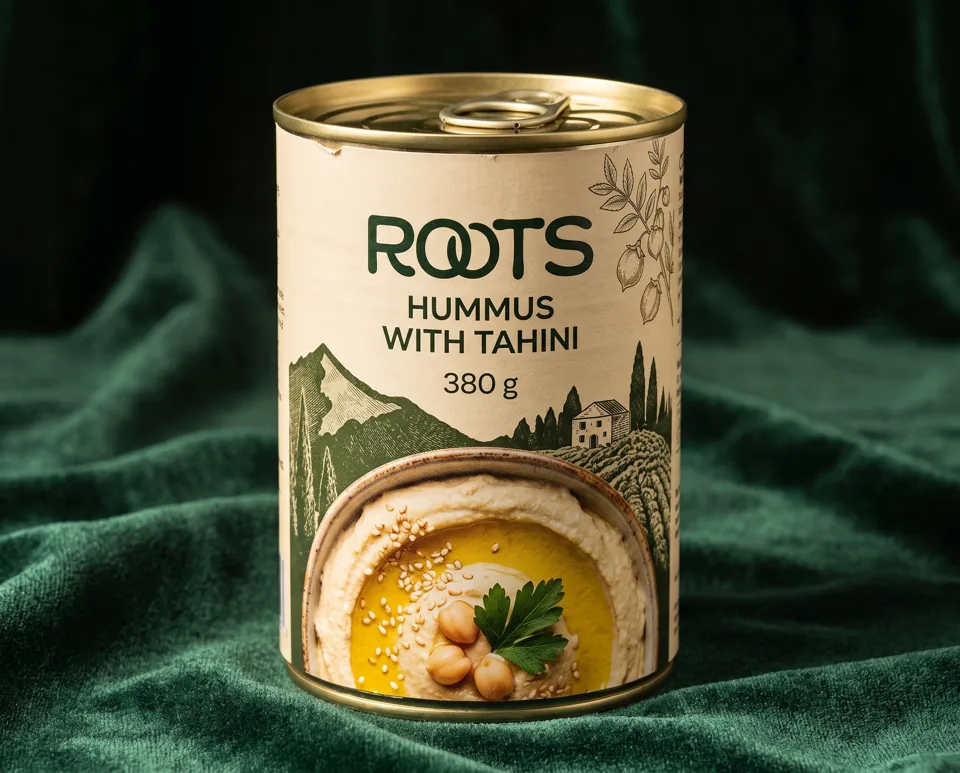 ROOTS Hummus with Tahini